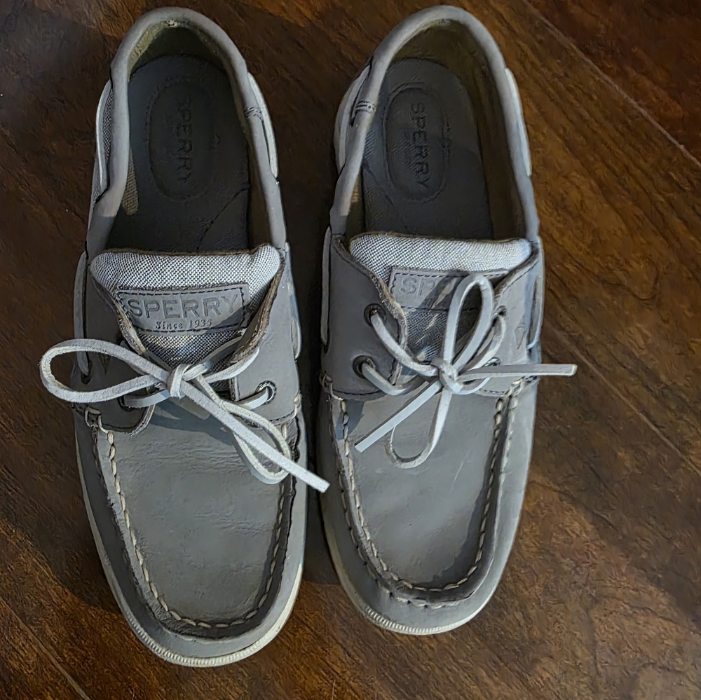 Sperry Women's Size 7 Classic Gray Boat Shoes